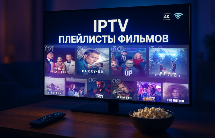 IPTV плейлисты фильмов